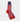 Short Red & White Pin Dot Cotton Socks