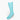 Short Turquoise Cotton Socks
