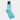 Short Turquoise & White Pin Dot Cotton Socks
