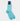Short Turquoise & White Pin Dot Cotton Socks
