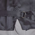 Single Breasted Grey Wool Morning Waistcoat