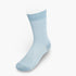 Sky Blue & White Pin Dot Cotton Short Socks