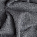 Smog Grey Mock Turtle Neck 100% Cashmere Jumper