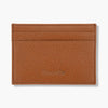 Tan Calf Leather Double Sided Card Holder