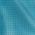 Teal & Navy Small Spot Silk Pocket Square