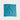 Teal & Navy Small Spot Silk Pocket Square