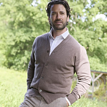 Wildebeest Lightweight Cashmere Cardigan