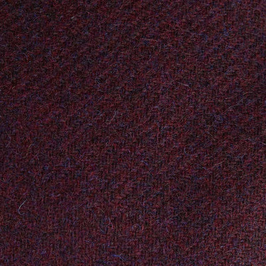 Wine Damson Twill 100% Wool Made In England Flat Cap