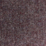 Wine & Grey Plain Weave 100% Wool Made In England Flat Cap