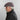 Wine & Grey Plain Weave Wool Gatsby Cap