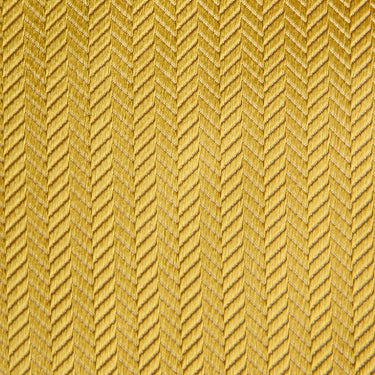 Yellow Herringbone Silk Tie