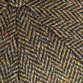 Yellow Herringbone Wool Toni Cap