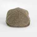 Yellow Herringbone Wool Toni Cap