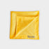 Yellow & Navy Small Spot Silk Pocket Square