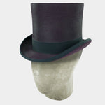 Aubergine Purple Tall Top Hat