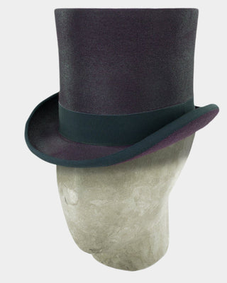 Aubergine Purple Tall Top Hat