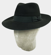 Black Berkeley Fedora - Hilditch & Key