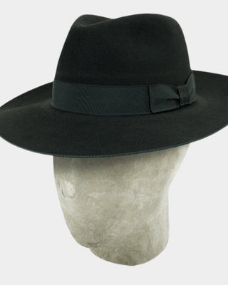 Black Berkeley Fedora - Hilditch & Key