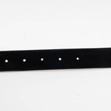 Black Mount Suede Leather Belt