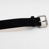 Black Mount Suede Leather Belt