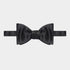Black Silk Satin Bow Tie - Hilditch & Key