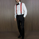 Black Silk Velvet Bow Tie - Hilditch & Key