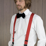 Black Silk Velvet Bow Tie - Hilditch & Key