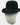 Black Soft Homburg - Hilditch & Key