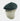Black Twill Wool/Polyester Mix Toni Cap