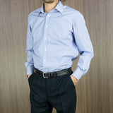 BLUE FINE BENGAL SHIRT