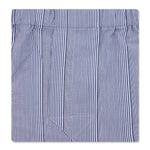 Blue Stripe Poplin Cotton Classic Boxer Shorts
