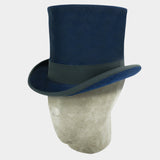 Blue Tall Top Hat