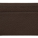 Brown Calf Leather Double Sided Card Holder