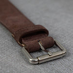 Brown Chiltern Suede Leather Belt