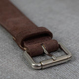 Brown Chiltern Suede Leather Belt