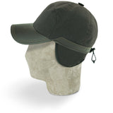 Brown Cotton Bill Cap