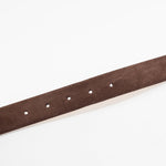 Brown Suede Mount Leather Belt