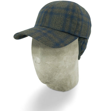 Brown Wool Baseball Cap