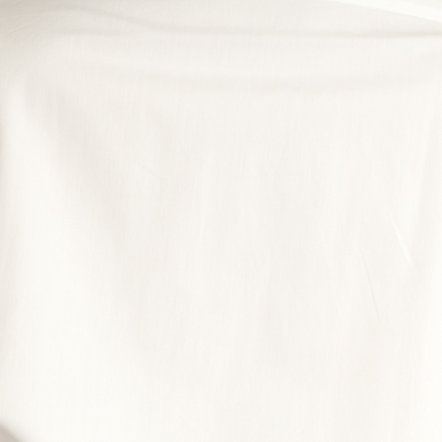 Button Cuff White Poplin