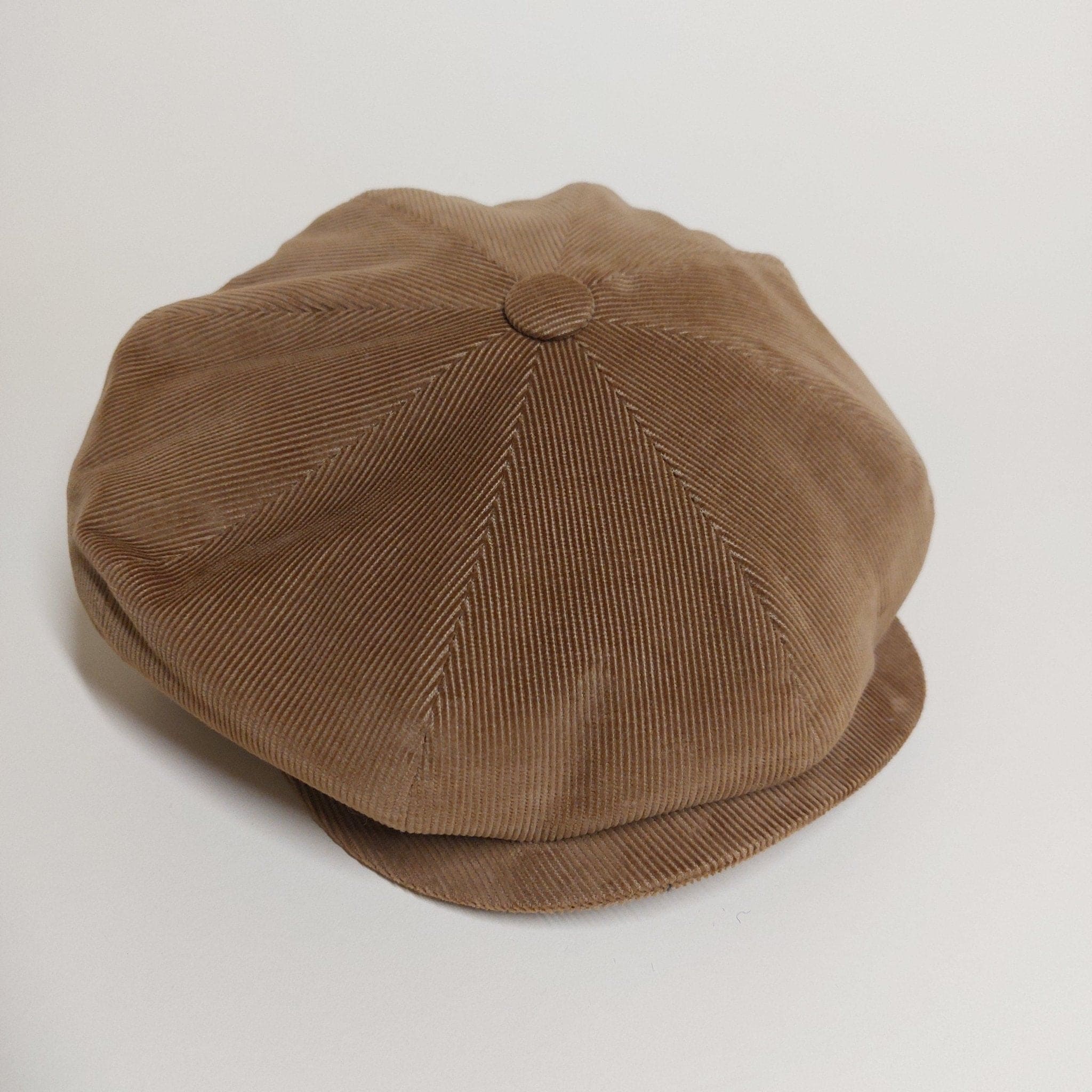 Camel Corduroy Cotton Gatsby Cap