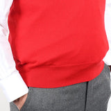 Cardinal Cashmere Vest