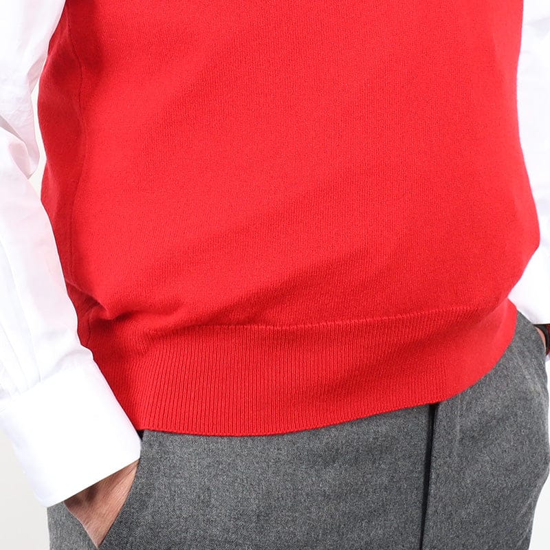 Cardinal Cashmere Vest