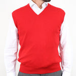 Cardinal Cashmere Vest