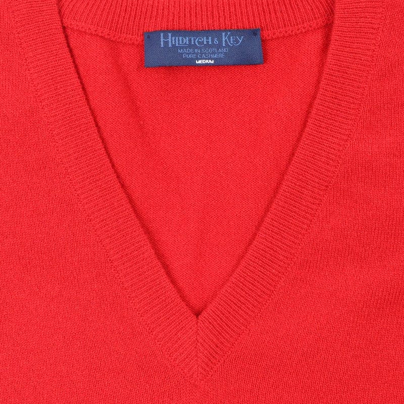 Cardinal Cashmere Vest