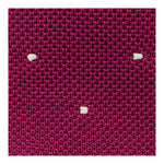 Cerise Knitted Silk Tie with White Spots