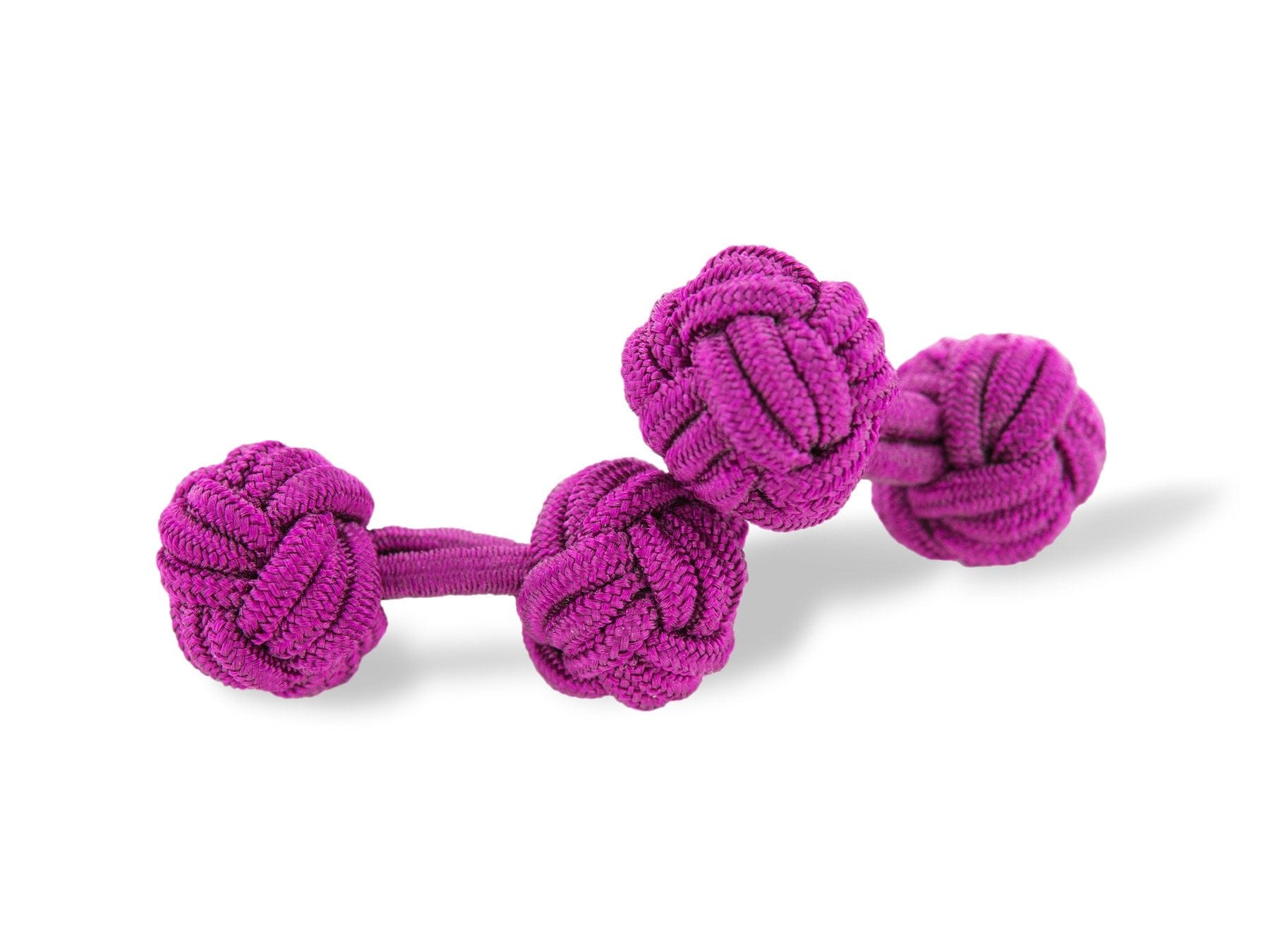 Cerise Pink Knot Links