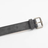 Chiltern Steel Suede Leather Belt