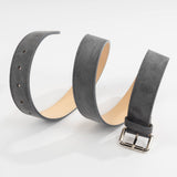Chiltern Steel Suede Leather Belt