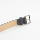 Chiltern Steel Suede Leather Belt