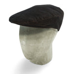 Bates Brand New Chocolate Brown Corduroy Cotton Flat Cap - Hilditch & Key